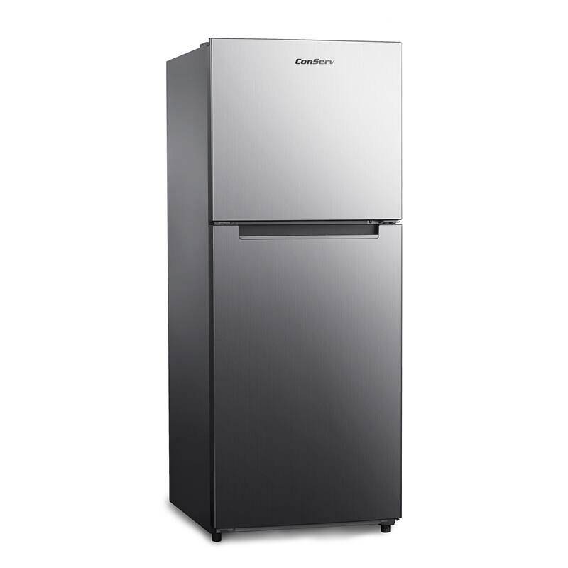 Alt View 8. Conserv - Conserv 10cf Top Freezer Refrigerator 24in Frost Free E-Star Quiet 43dB 110V SS - Stainless.