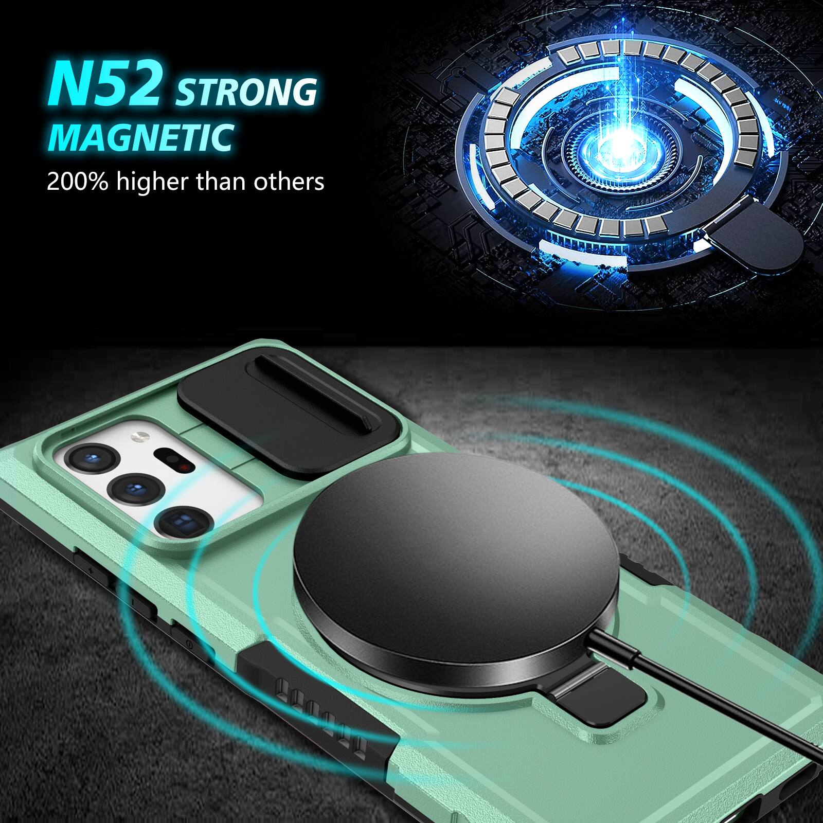 N52 STRONG MAGNETIC  
200% higher than others