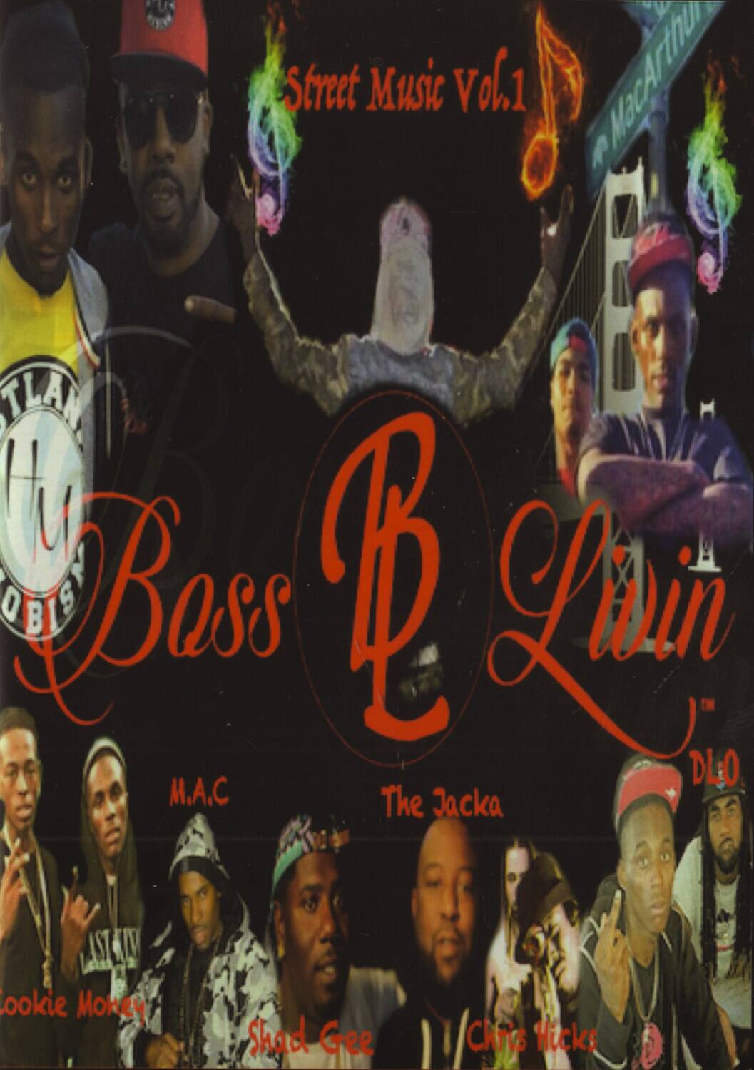 Front. Street Music 1 - Boss Livin (Various Artists) Artists   - DVD.