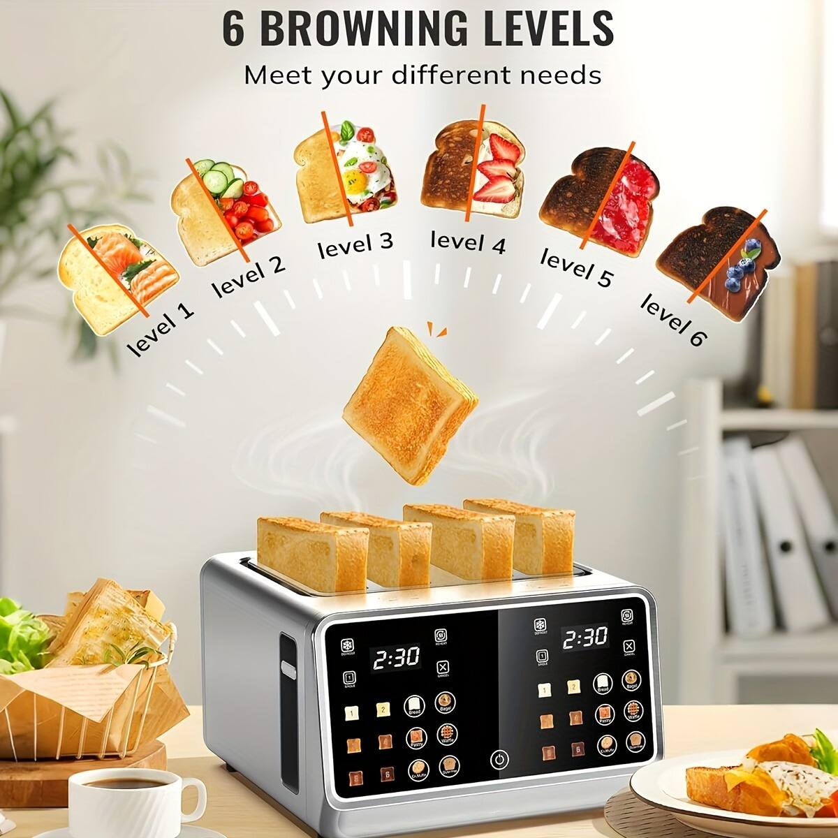 6 BROWNING LEVELS  
Meet your different needs  

level 1  
level 2  
level 3  
level 4  
level 5  
level 6  

2:30  
2:30