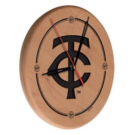 Holland Bar Stool Co. - 13" Engraved Solid Wood Clock - Multicolor