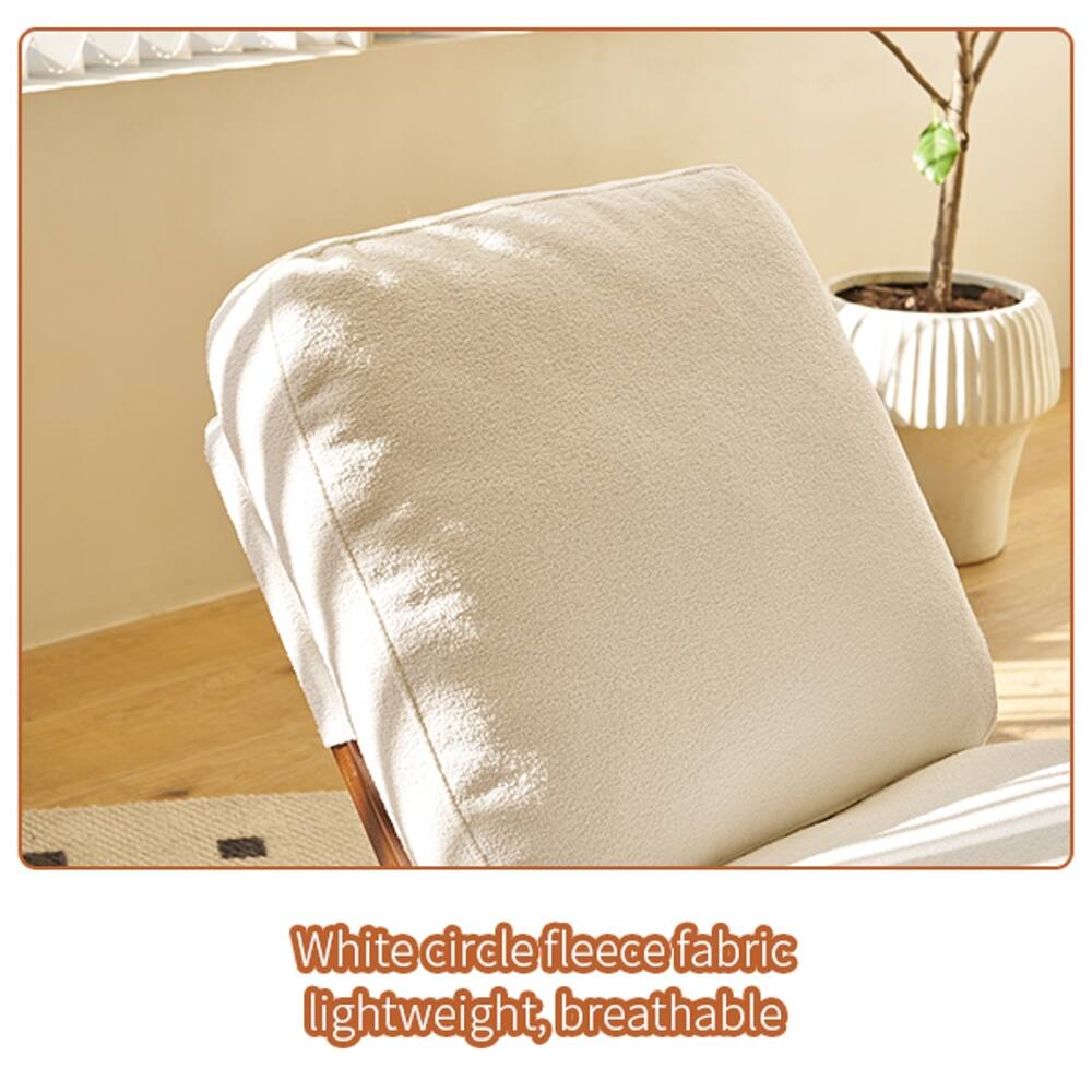White circle fleece fabric lightweight, breathable