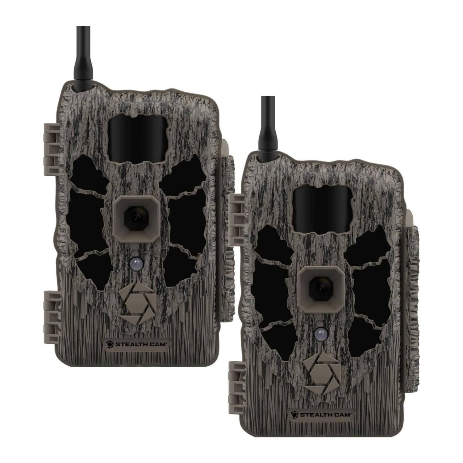 Stealth Cam - Deceptor Max 2.0 Dual Core Brown Cellular Camera 2 Pack