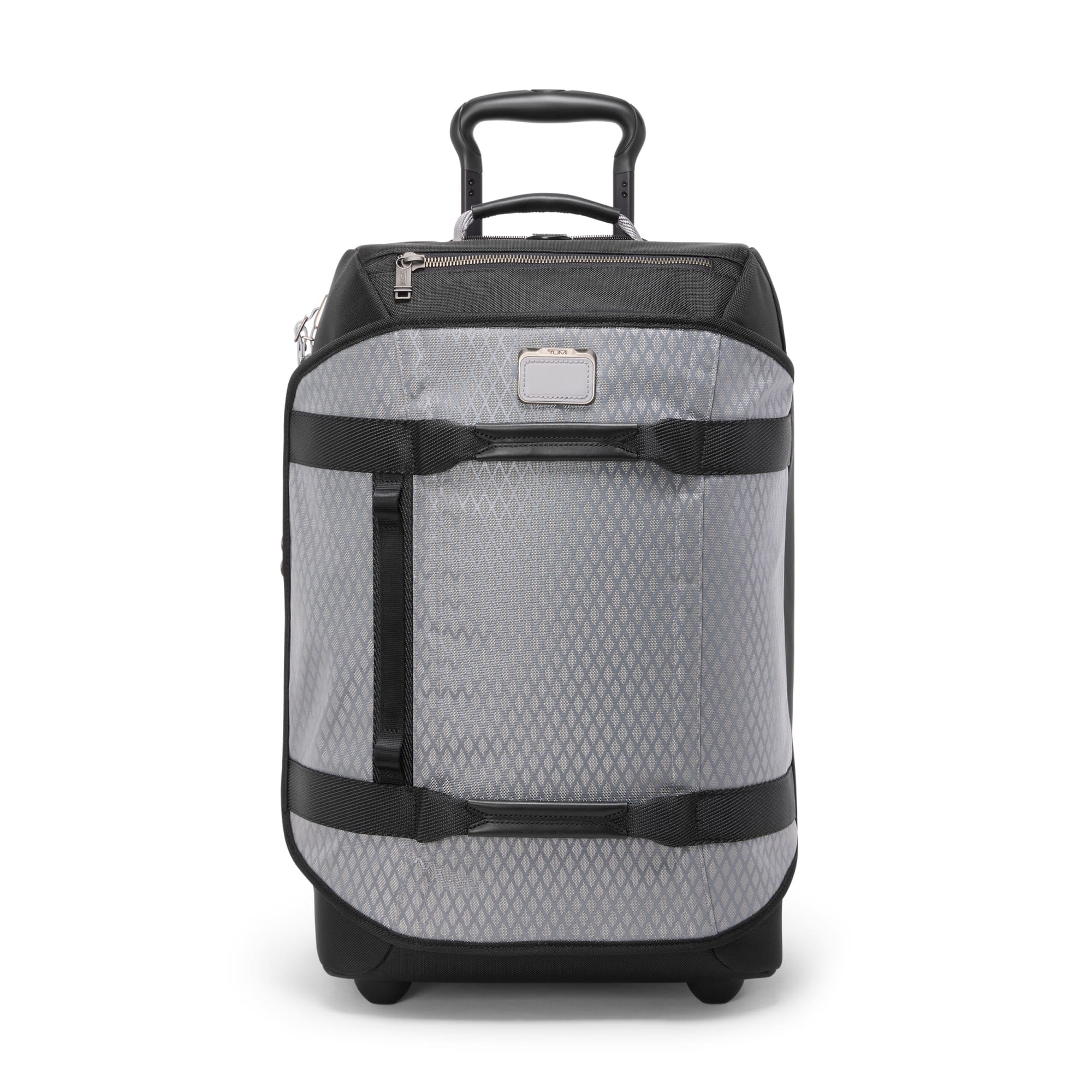 TUMI - Alpha Bravo Wheeled Carry On Duffel - Pearl Gray - Front_Zoom