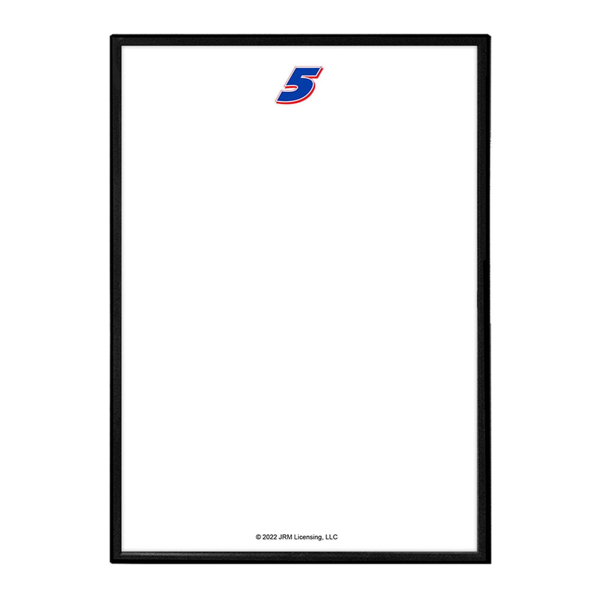 Kyle Larson 19" x 27" Framed Dry Erase Board