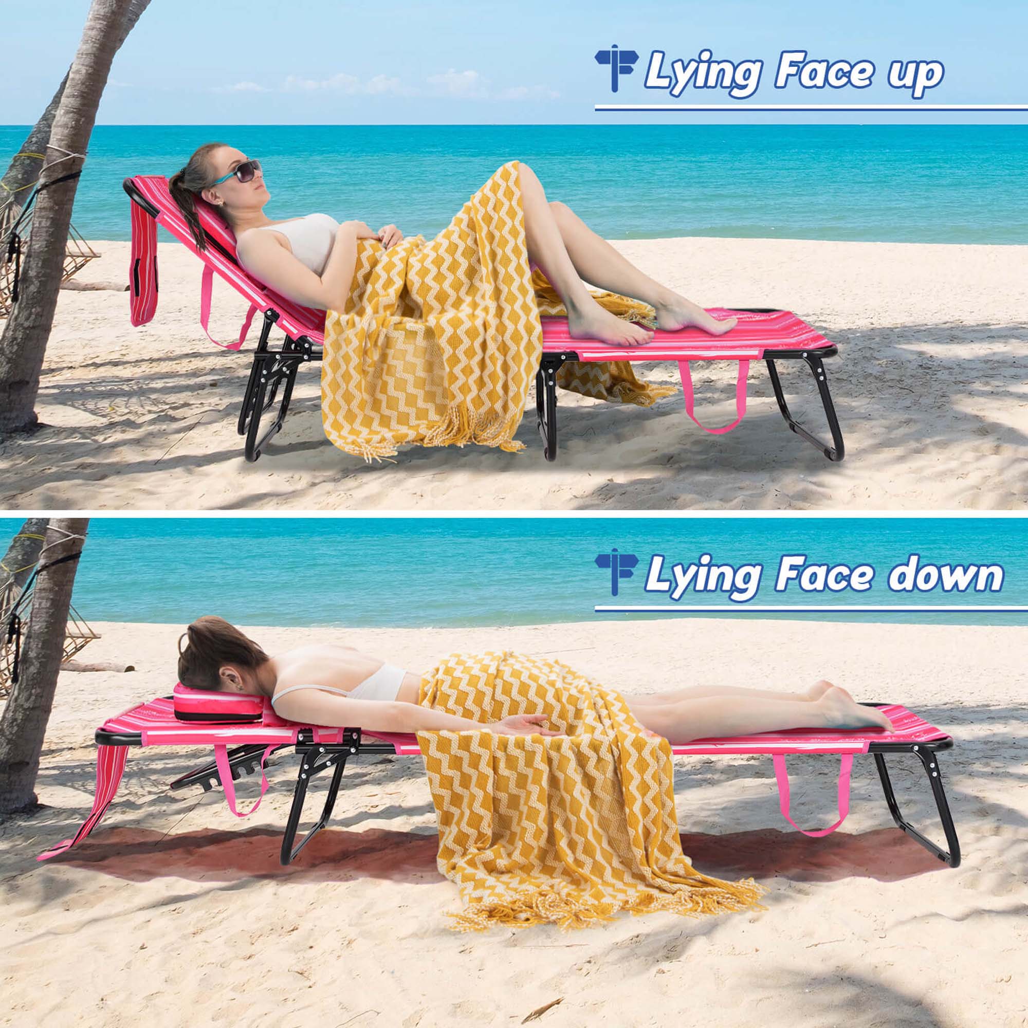 Lying Face up
Lying Face down