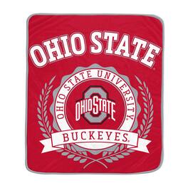 Pegasus - Ohio State Buckeyes 50" x 60" University Crest Ultra Soft Blanket - Multicolor