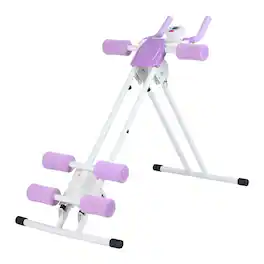 SKONYON - Adjustable Foldable Abdominal Workout Machine - Purple