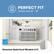 Alt View 11. Emerson Quiet Kool - 350 Sq. Ft. 10,000 BTU Smart Smart Window Air Conditioner with Remote, Wi-Fi and Voice Control - White.