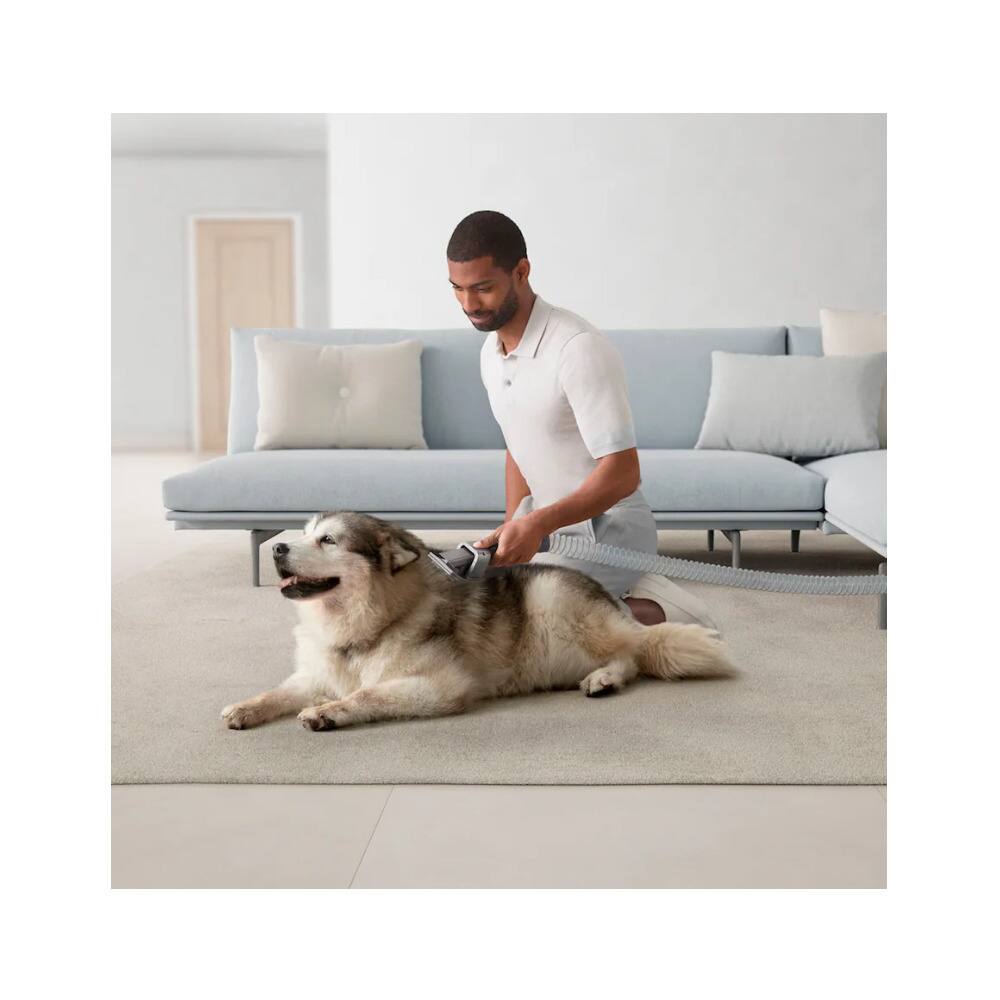 Back. Dyson - Dyson Ball Animal 3 Extra Upright Vacuum with De-Tangling Brush (Copper/Silver).