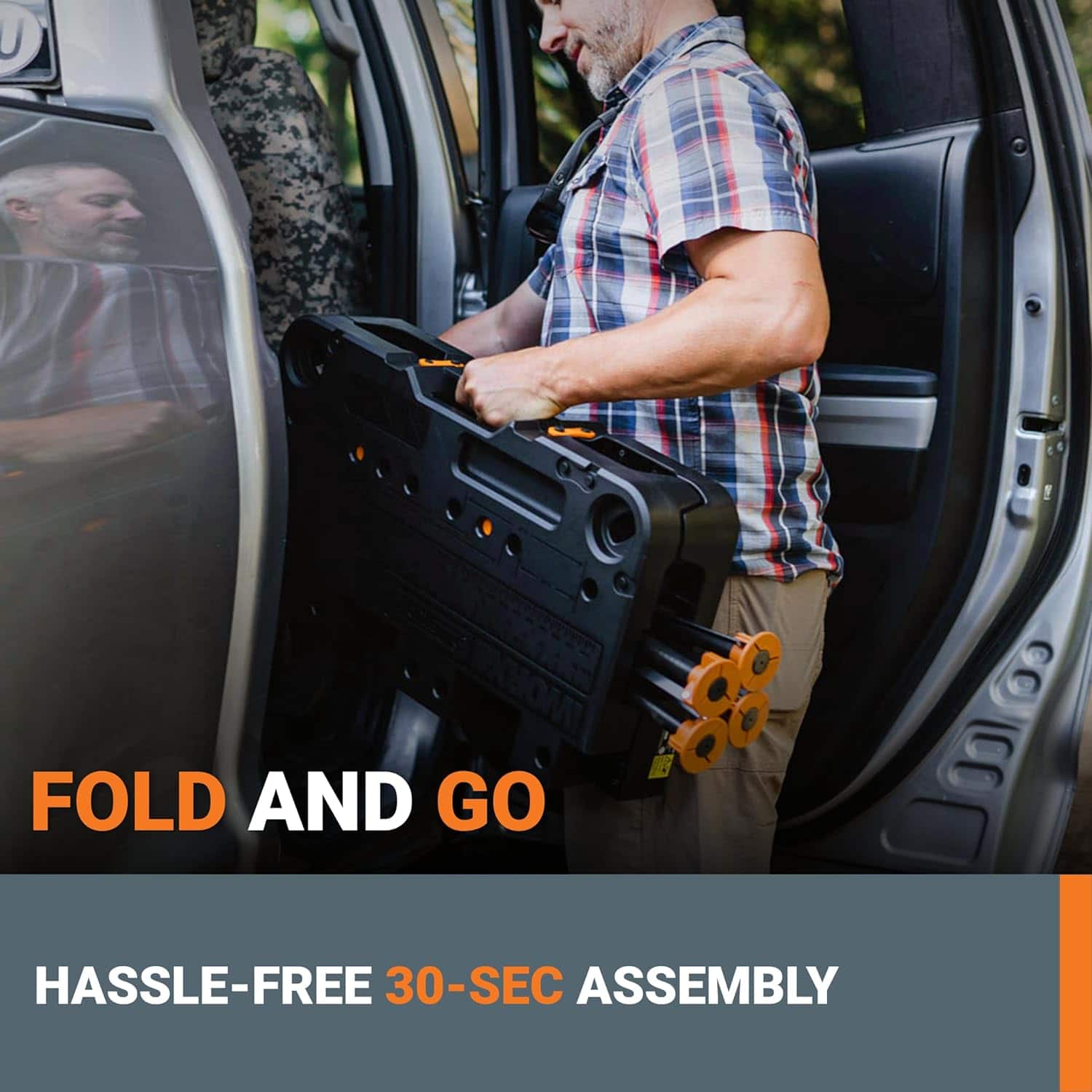 U Fold and Go Hassle-Free 30-Sec Assembly