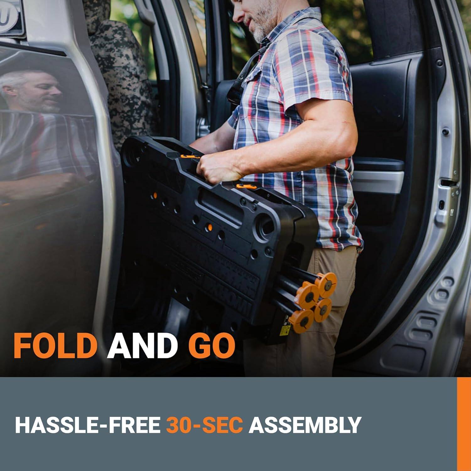U Fold and Go Hassle-Free 30-Sec Assembly