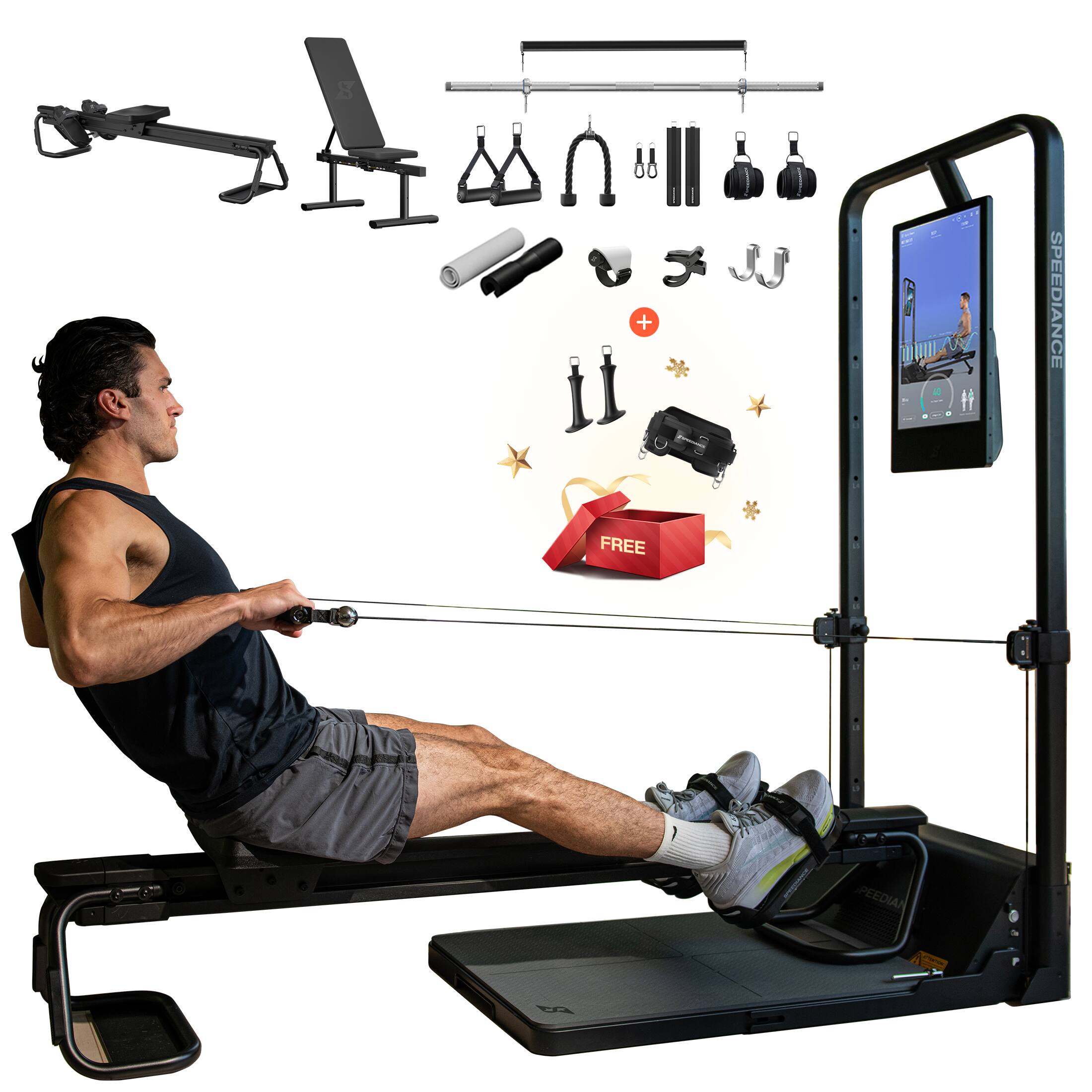 Speediance - Home Gym, Smart AI-Powered Multi-Functional Smith Machine for Full Body Strength Training, All-in-one Gym Equ - Black price history on PriceWatchPro