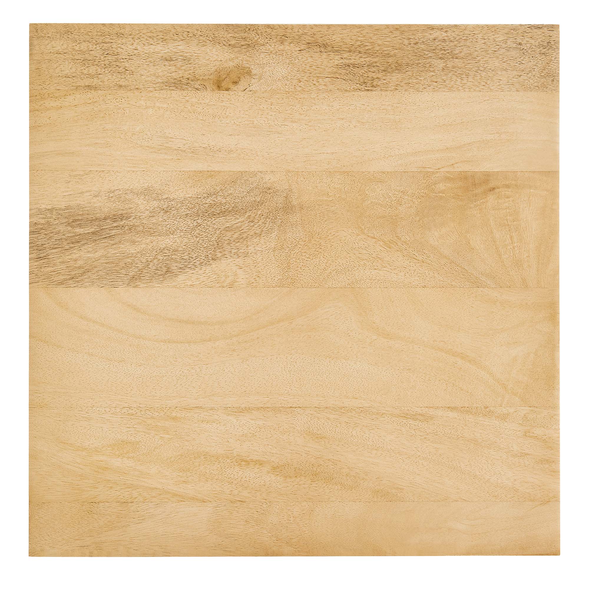 Alt View 4. Modway - Zora Square Wood and Metal Side Table by Modway - Oak.