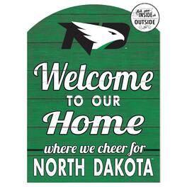 Jardine - North Dakota 16'' x 22'' Marquee Sign - Green