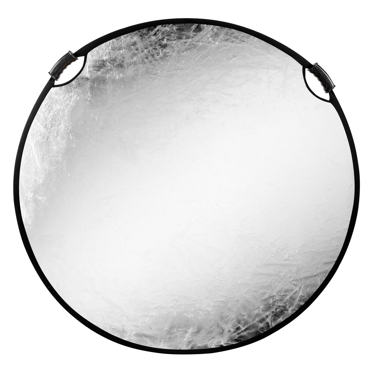 Alt View 1. Glow - Glow Circular Collapsible Reflector with Handles (52", Silver/White).