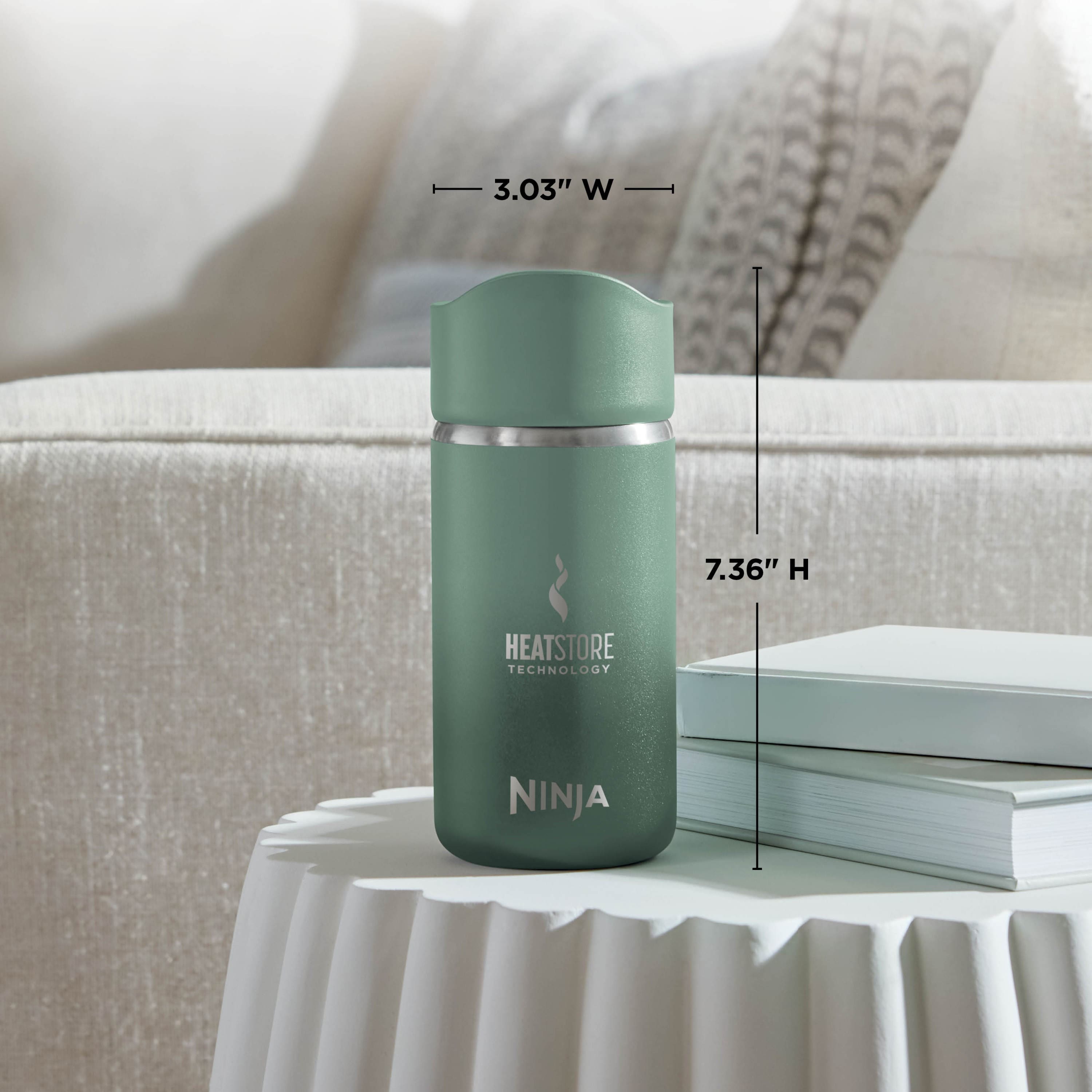 Ninja Sip Perfect 12 oz. Travel Mug Jade Green DW1203GN - Best Buy