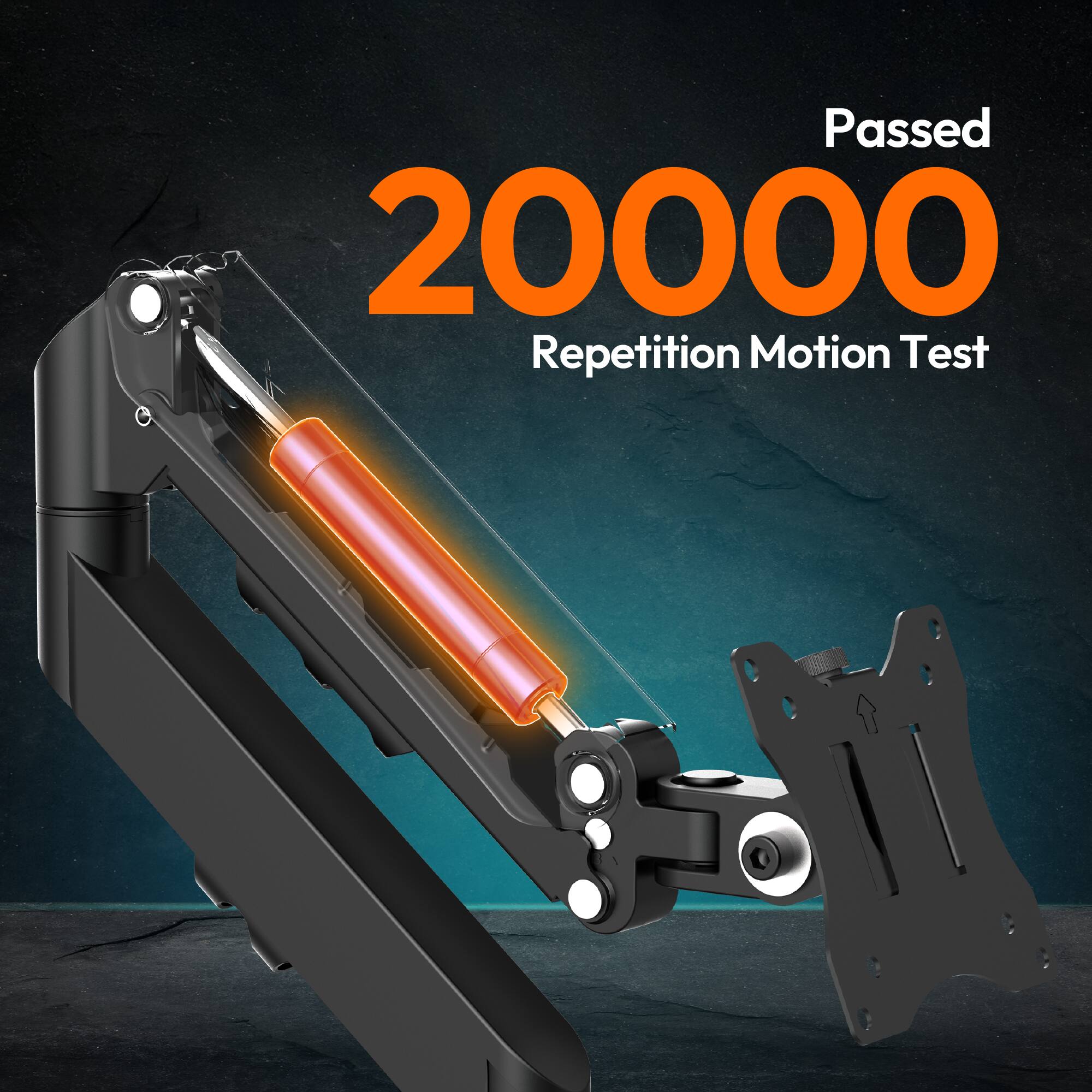 Passed 20000 Repetition Motion Test