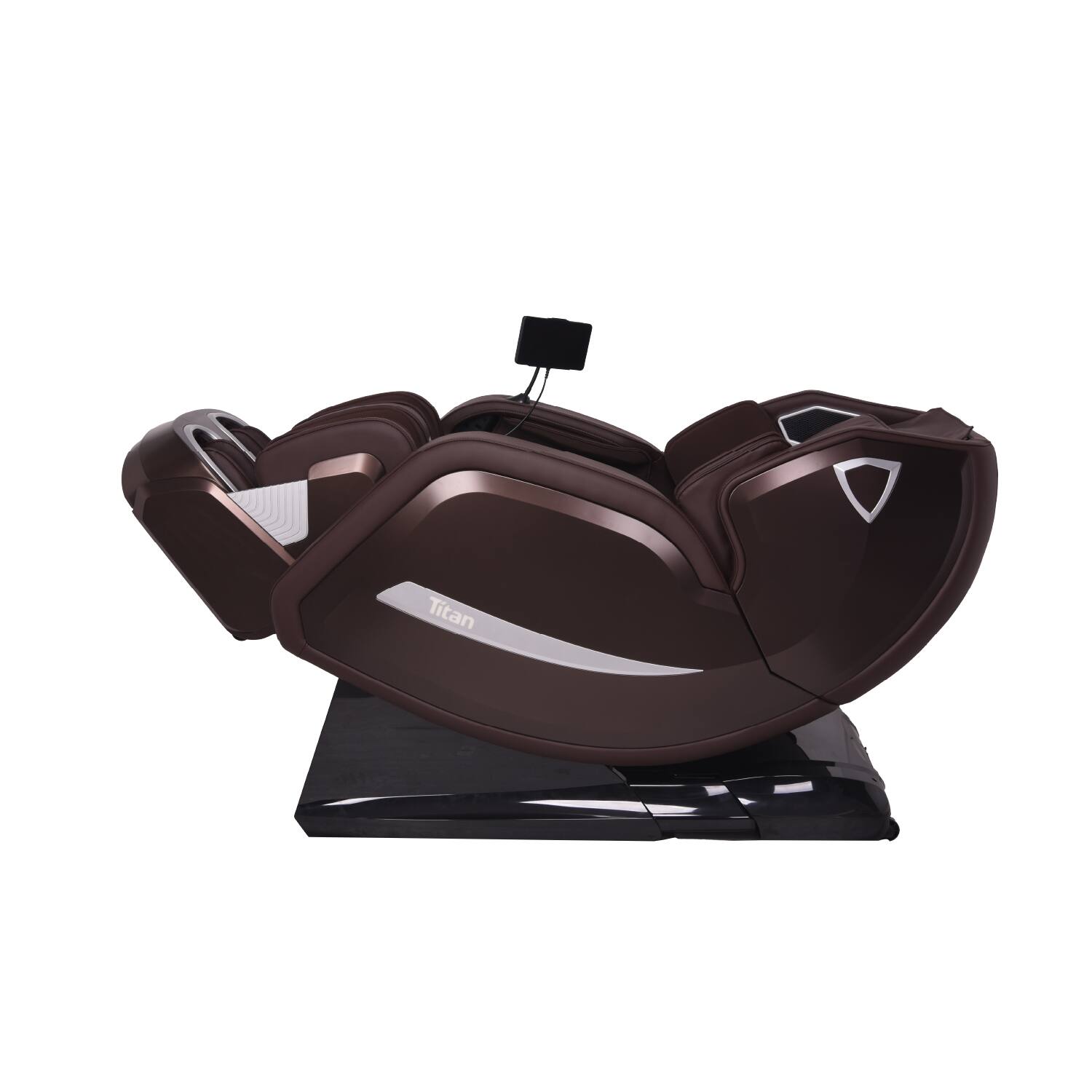 Alt View 1. Osaki - Titan - Advent 4D Zero Gravity Chair with Spinning Calf Massage - Brown.