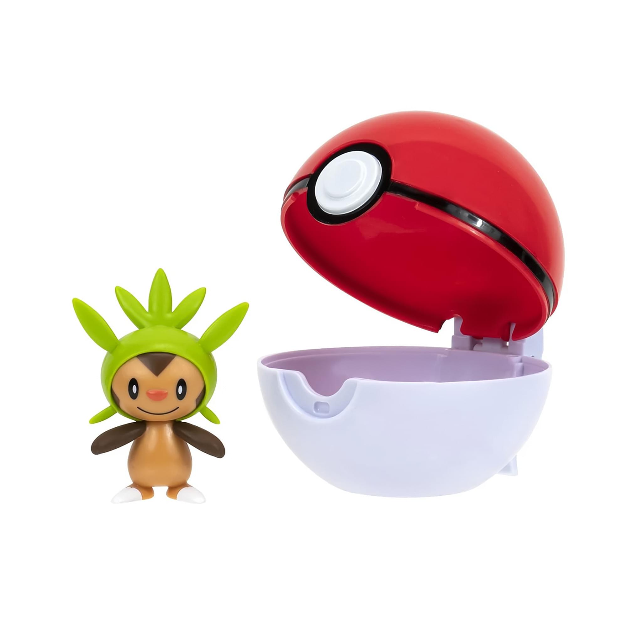 Alt View 3. Pokémon - Pokemon Clip N Go Poke Ball Set | Chespin - Multi-Colored.