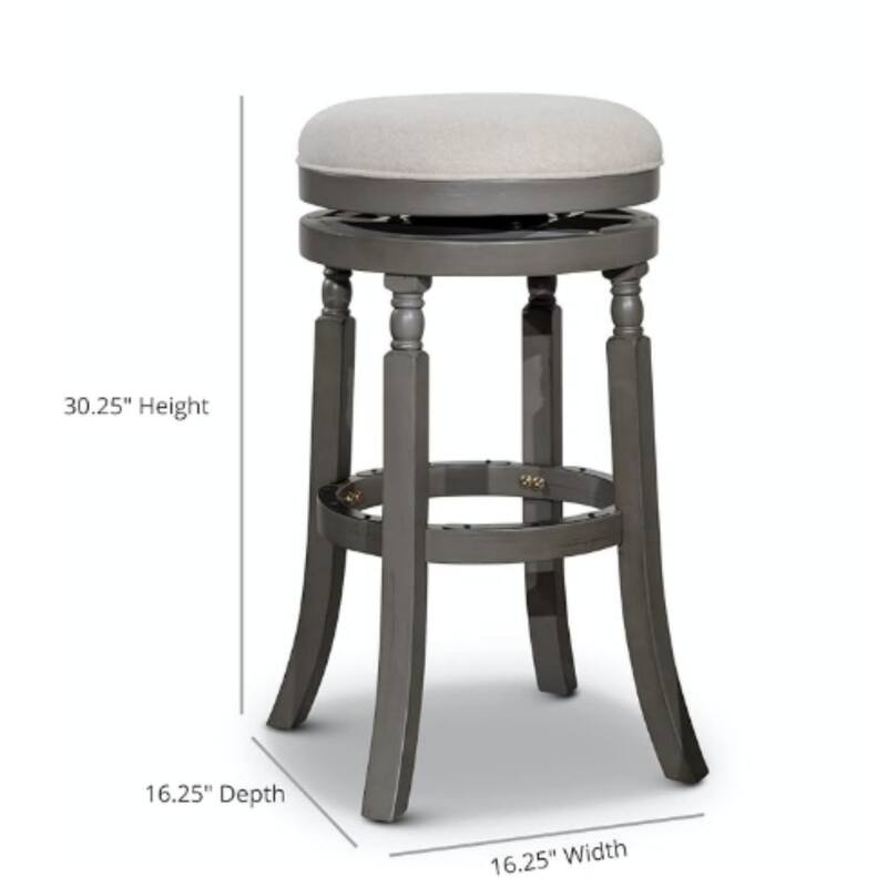 30.25" Height  
16.25" Depth  
16.25" Width