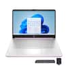 Front. HP - HP Stream 14" HD Student&Business Laptop,Intel N150 CPU,16GB RAM,128GB UFS+1TB Dock Set,1 Year Office 365,Win 11s,Purple - Purple.