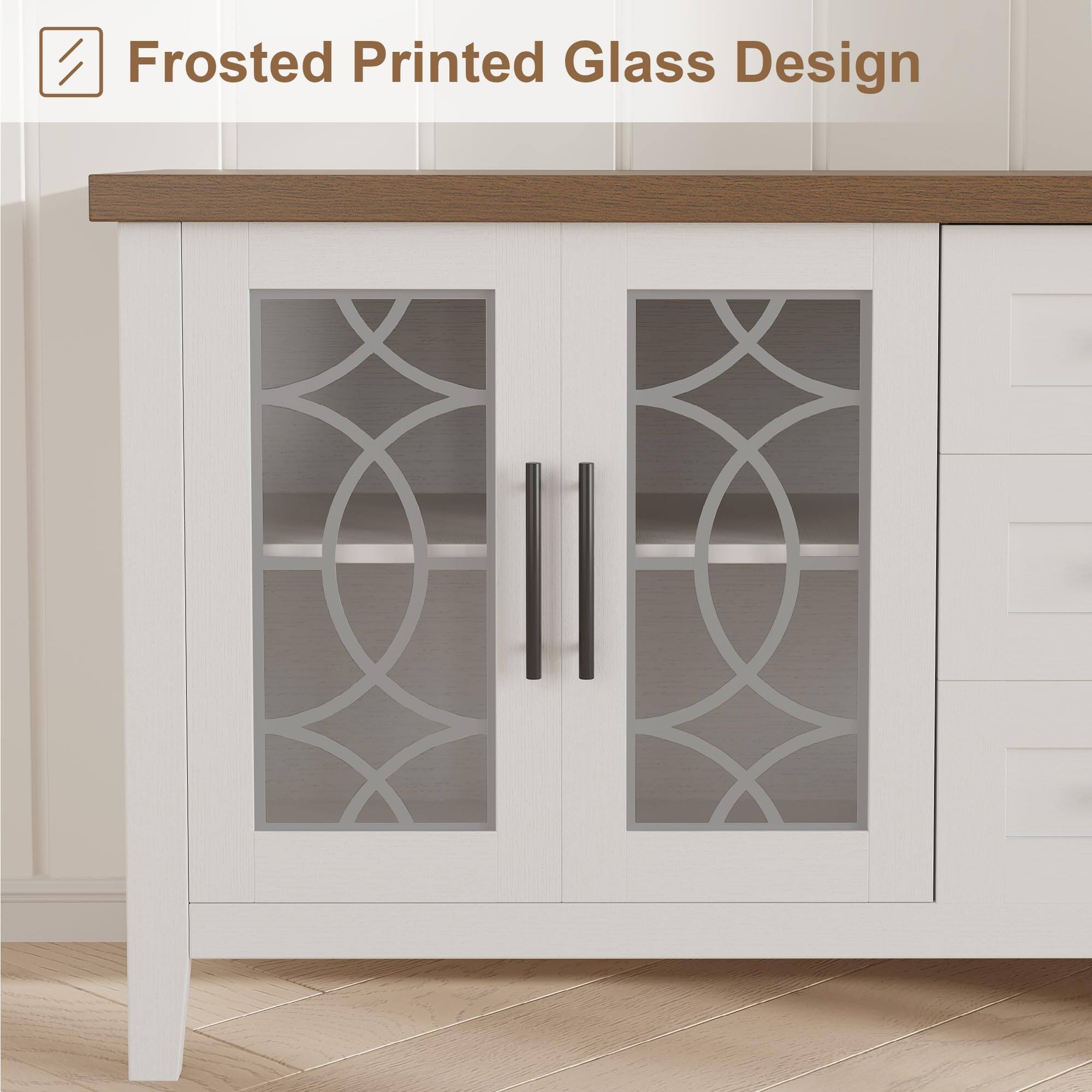 Frosted Printed Glass Design