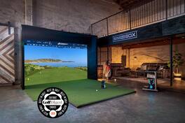 Foresight Sports - Sim-In-A-Box Eagle Plus - GCQuad Launch Monitor & Simulator Bundle - Black
