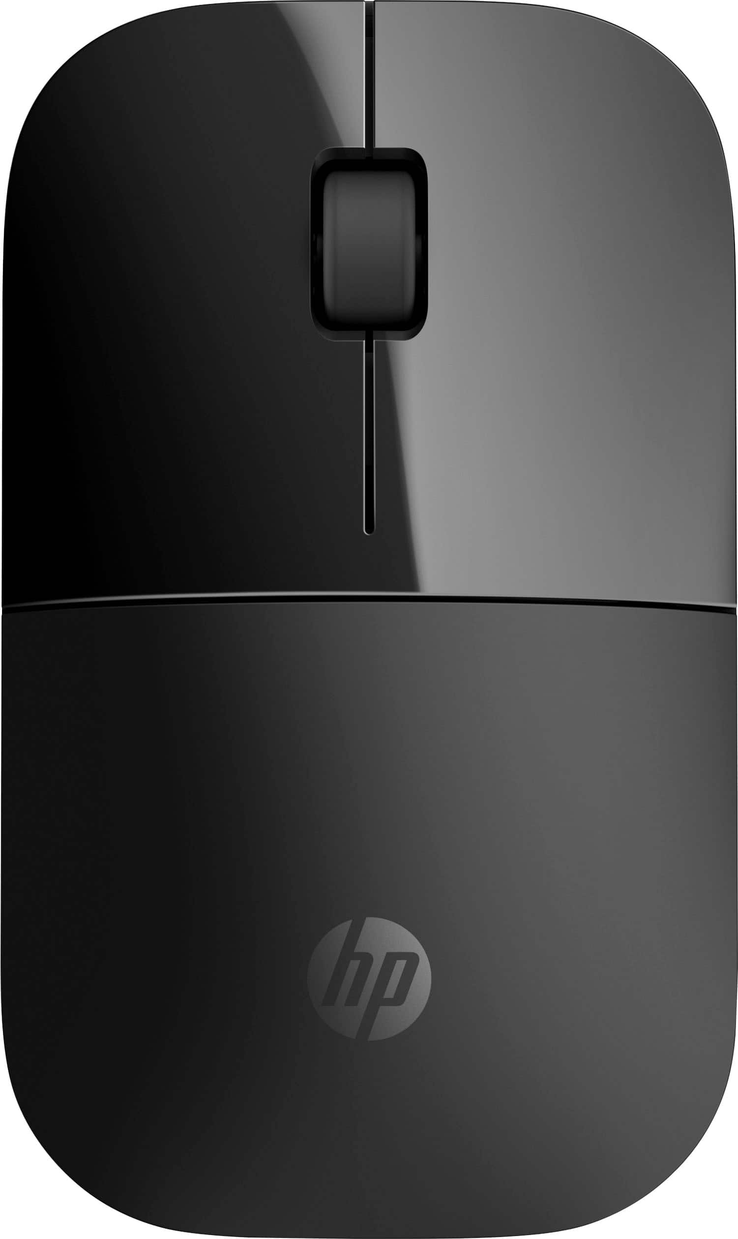 HP - Z3700 G2 Wireless Blue LED Mouse - Wireless - Black Onyx - Front_Zoom