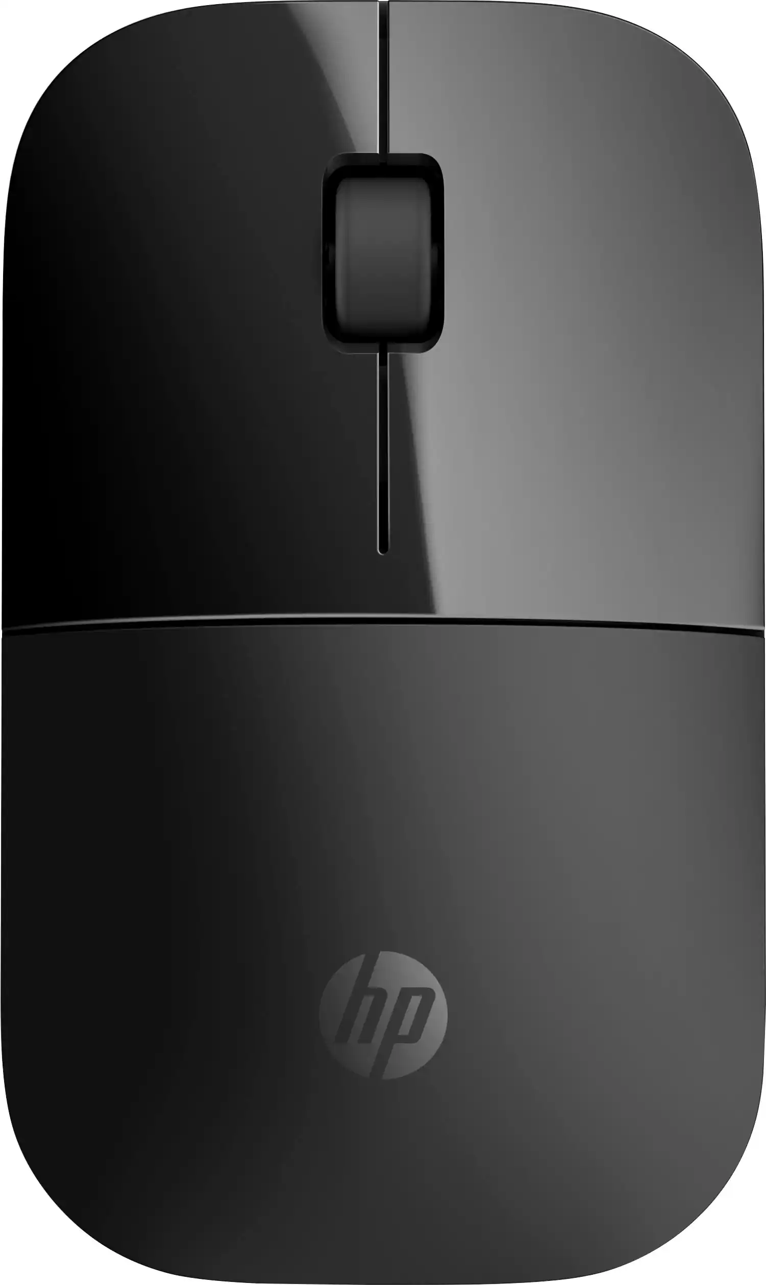Front. HP - Z3700 G2 Wireless Blue LED Mouse - Black Onyx.