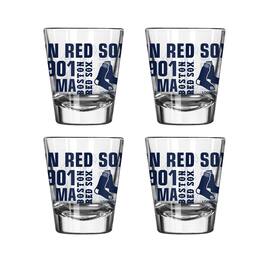 Logo Brands - 4-Pack 2oz. Shot Glass Set - Multicolor
