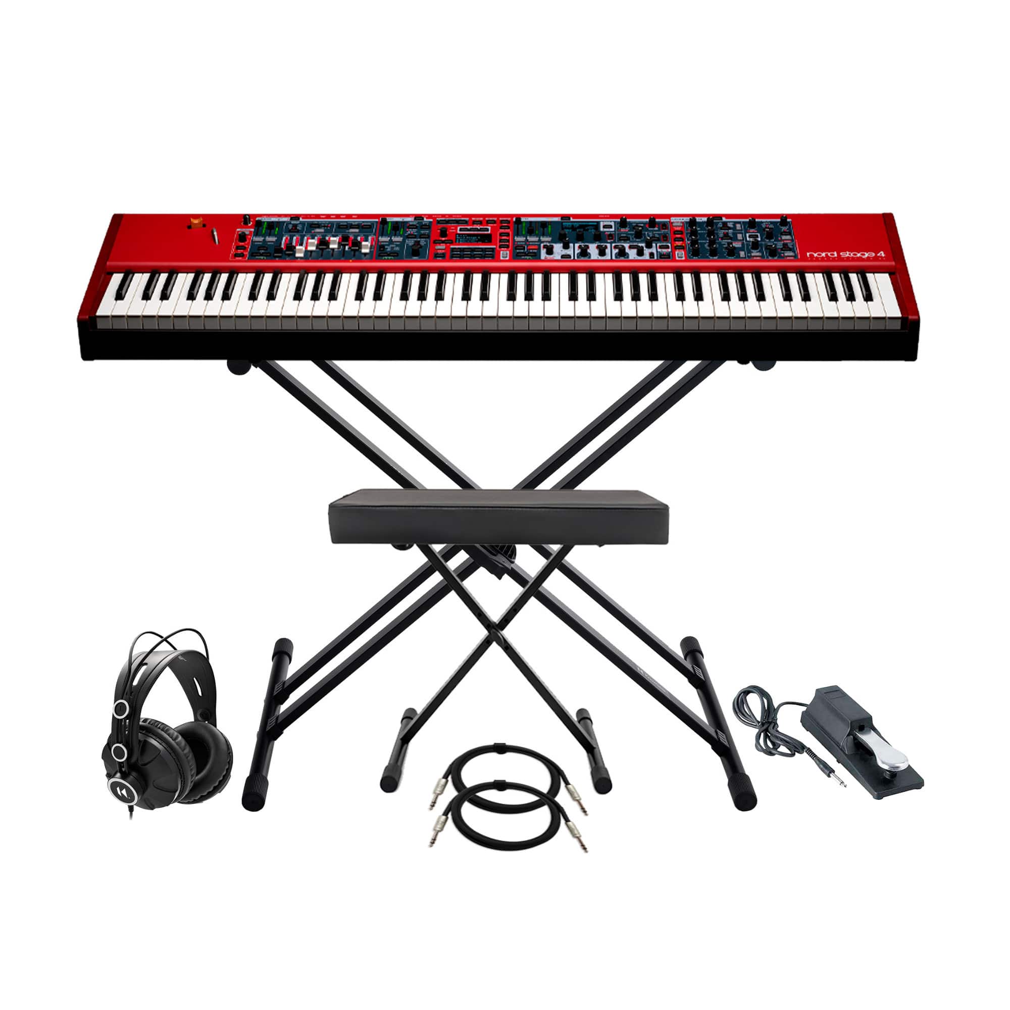 NORD - Stage 4 88 88-Key Fully-Weighted Keyboard Bundle with Accesories Kit