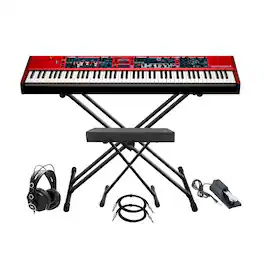 NORD - Stage 4 88 88-Key Fully-Weighted Keyboard Bundle with Accesories Kit