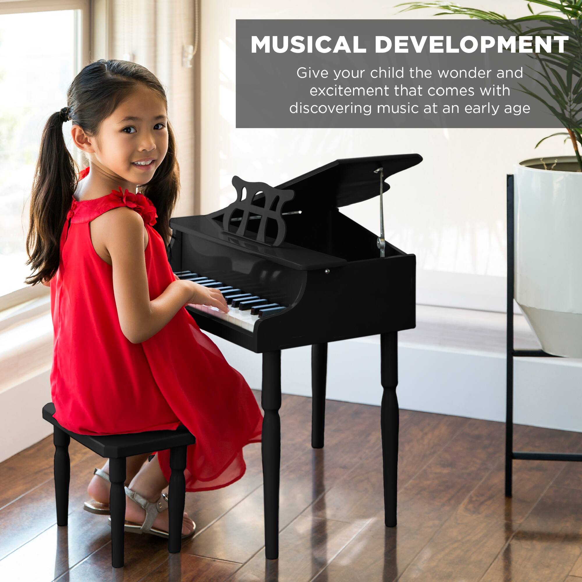 MUSICAL DEVELOPMENT

Give your child the wonder and excitement that comes with discovering music at an early age