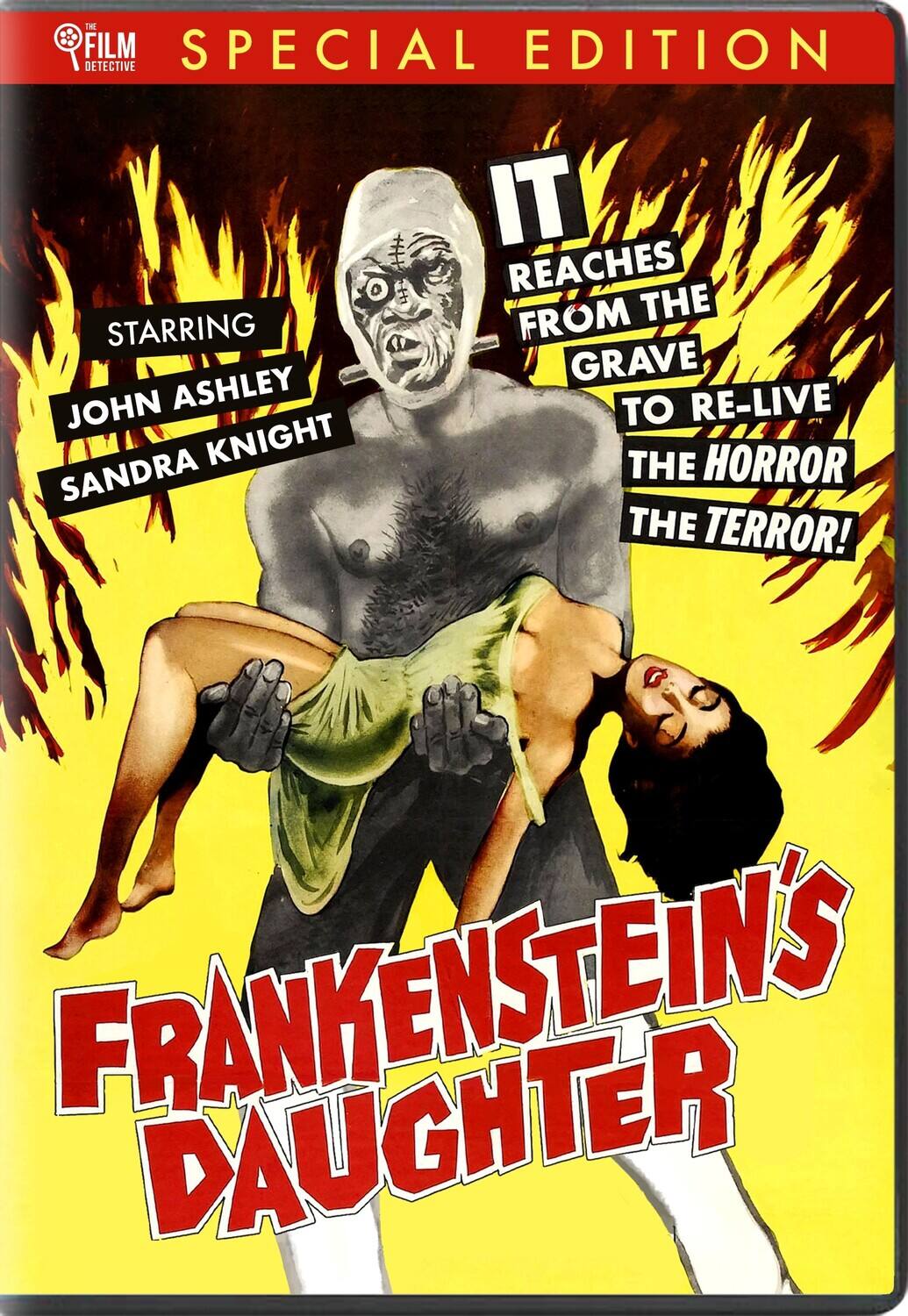 Front. Frankenstein's Daughter   - DVD.
