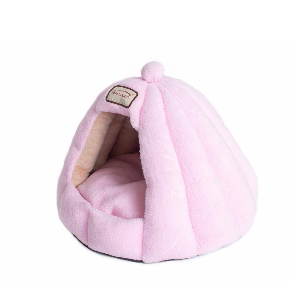 Alt View 6. Armarkat - Cat Bed Soft Pink - Pink.