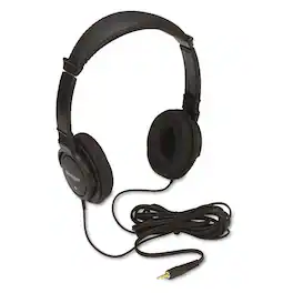 Kensington - K33137 Hi-Fi Headphones with Plush Sealed Earpads - Black