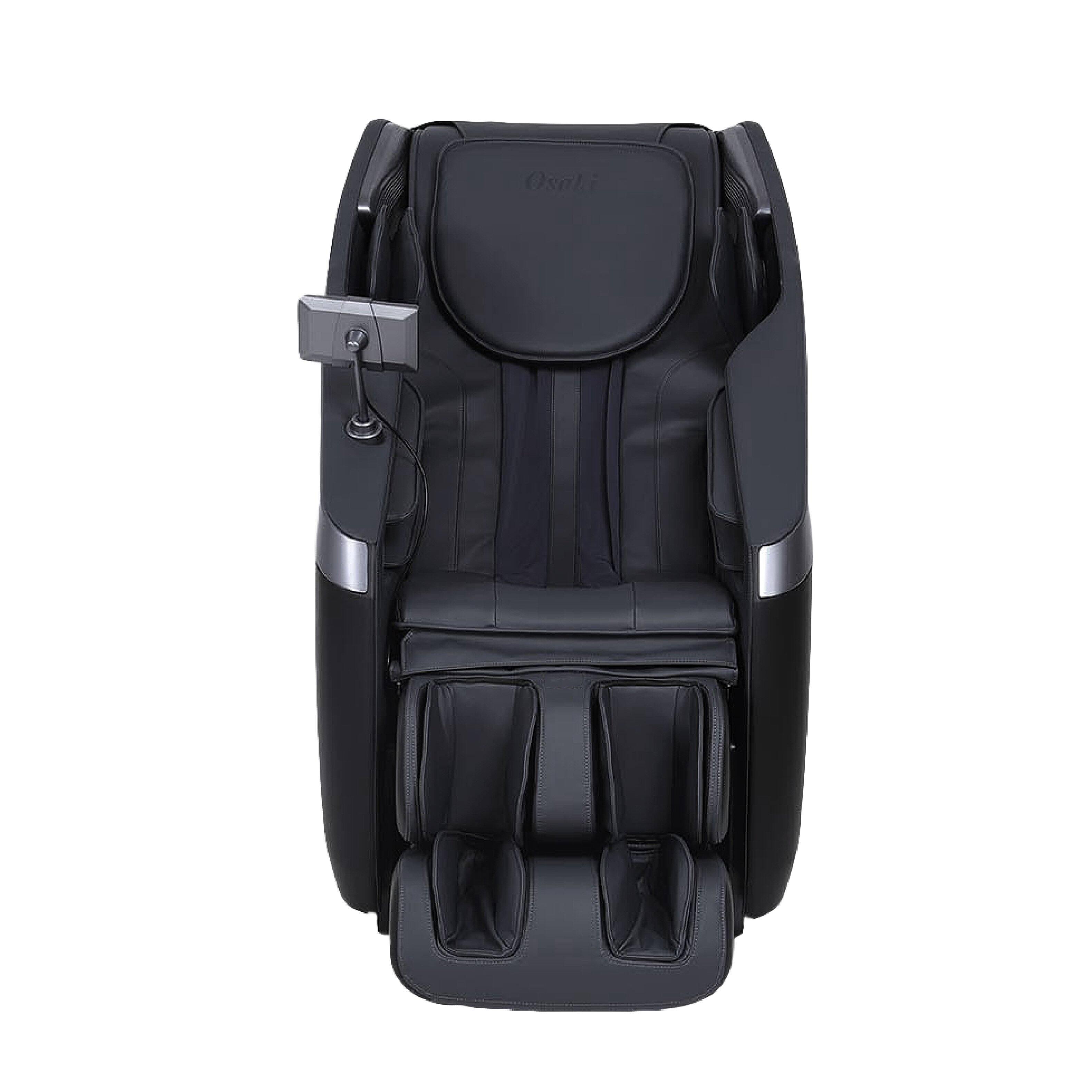 Angle. Osaki - Osaki 3D+ Nova II Shiatsu Zero Gravity Massage Chair with Triple Foot Rollers - Black - Black.