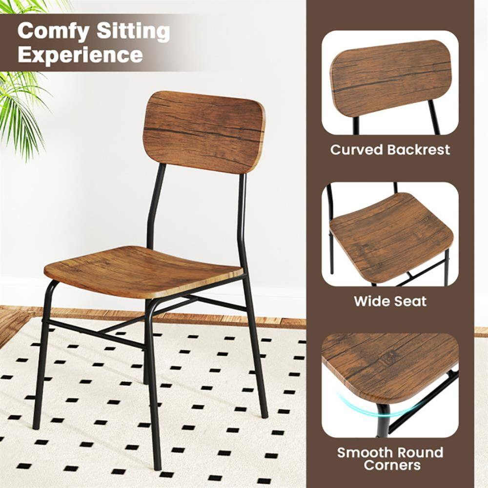 Comfy Sitting Experience  
Curved Backrest  
Wide Seat  
Smooth Round Corners