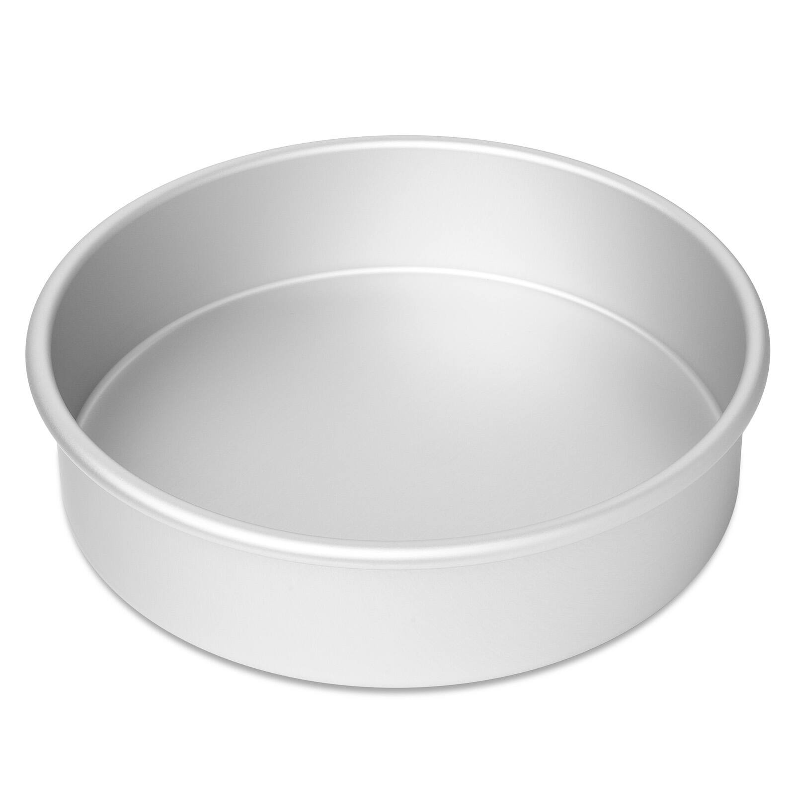 Alt View 1. Last Confection - Round Aluminum Cake Pan Sets - Silver.