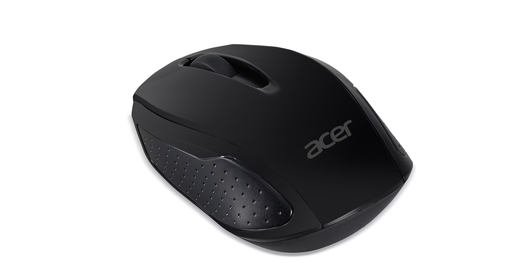 Angle. Acer - RF Wireless Mouse M501 – USB Plug & Play, Ambidextrous, Compatible with Chromebook, Windows & Mac - Black.
