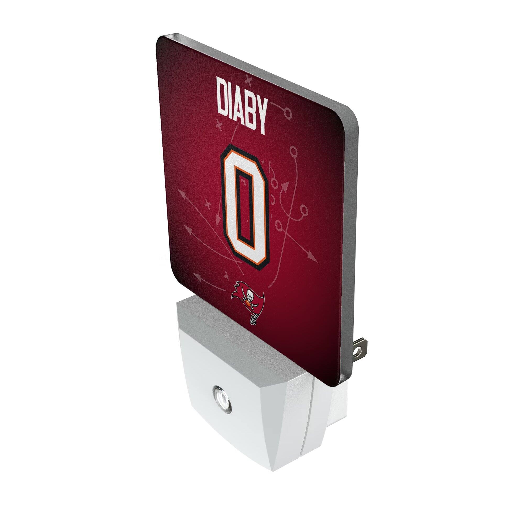 Alt View 1. Keyscaper - YaYa Diaby Tampa Bay Buccaneers Nightlight 2-Pack - Multicolor.