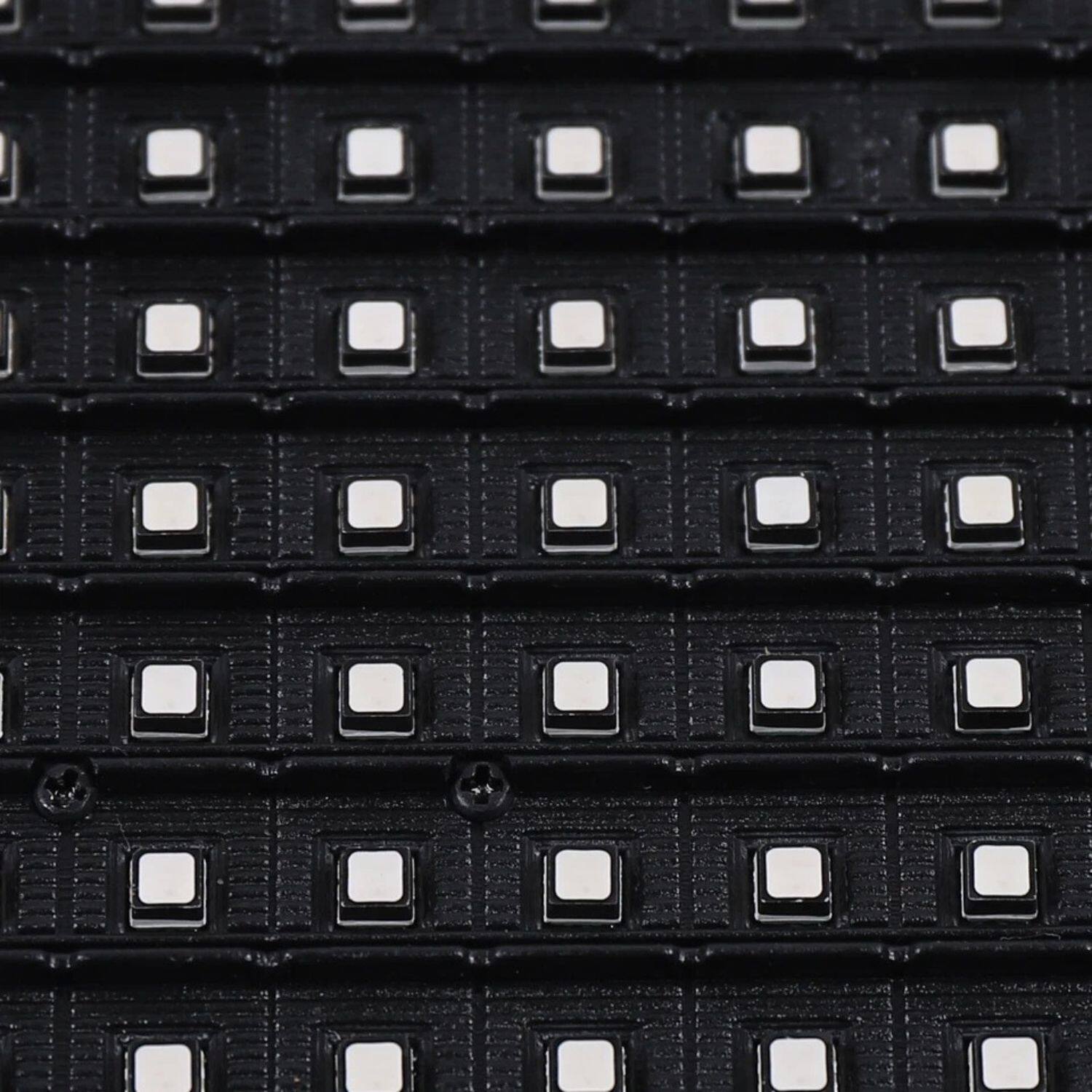 Left. Stock Preferred - 40"x15" LED Scrolling Message Sign - Red + Blue + Purple.