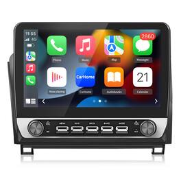 Junsun - 10.1" carplay 4+64GB Android15 8 Core For Toyota Tundra Sequoia 2007-2013 Car Stereo Radio GPS Navi WIFI RDS SWC FM BT - Black