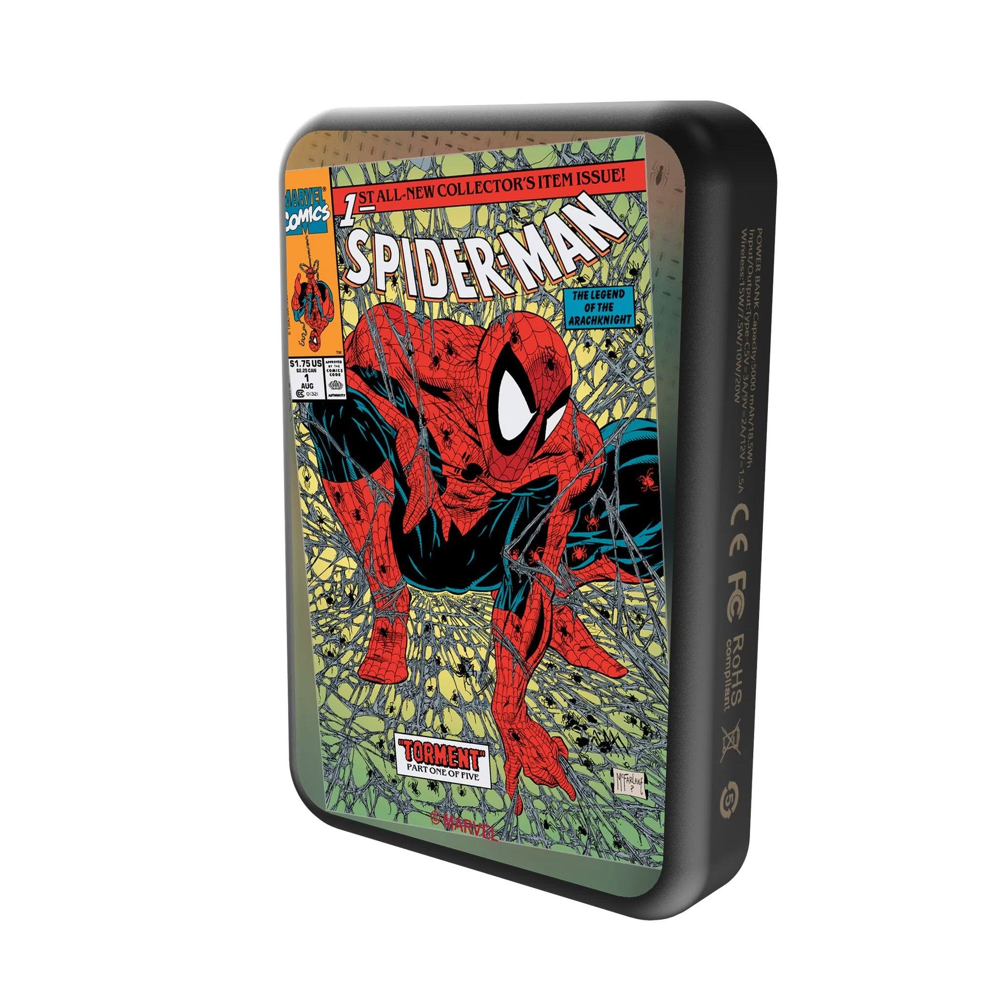 COLLECTOR'S ITEM ISSUE!  
MARVEL ST ALL-NEW COMICS 1- SPIDERMAN  
THE LEGEND OF THE ARACHKNIGHT  
TORMENT PART ONE OF FIVE  
CE FC ROHS  
MARVEL