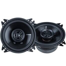 Memphis Car Audio - Memphis Audio SRX42V Street Reference Series 4" 2-Way Coaxial Speakers - Pair - Black/Gray