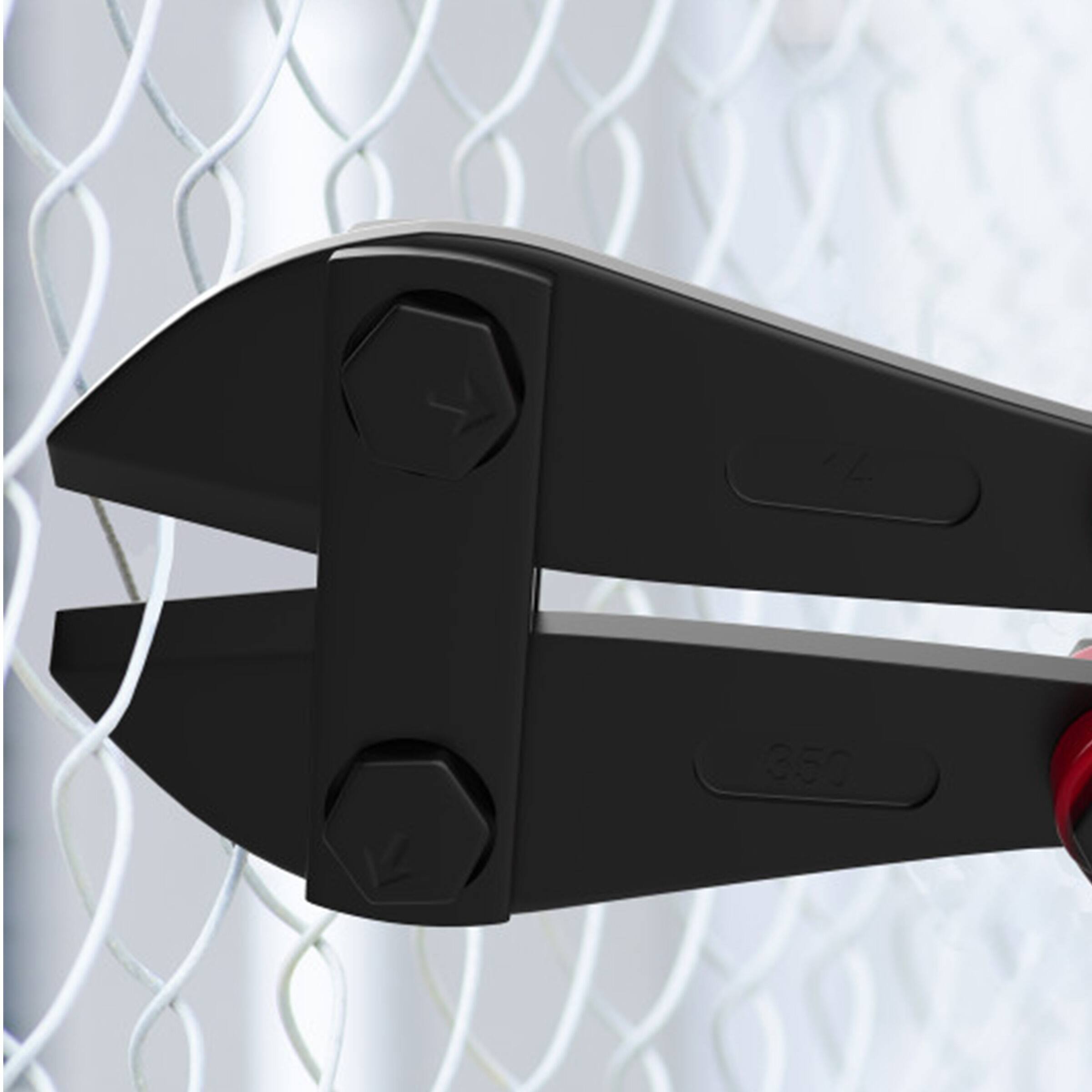 Alt View 2. Stalwart - 18in Bolt Cutter Wire Cutters Heavy Duty Drop Forged Alloy Chromium-Vanadium Steel with Ergonomic Grips, Wire Clippers.