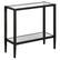 Angle. Camden&Wells - Hera Rectangular Side Table - Blackened Bronze.