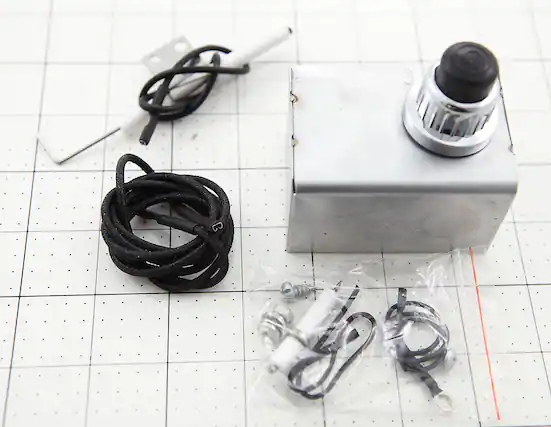 Front. Charbroil - Charbroil - CHR80010777 Electronic Ignition Kit. 1 - 4.06" L ele.