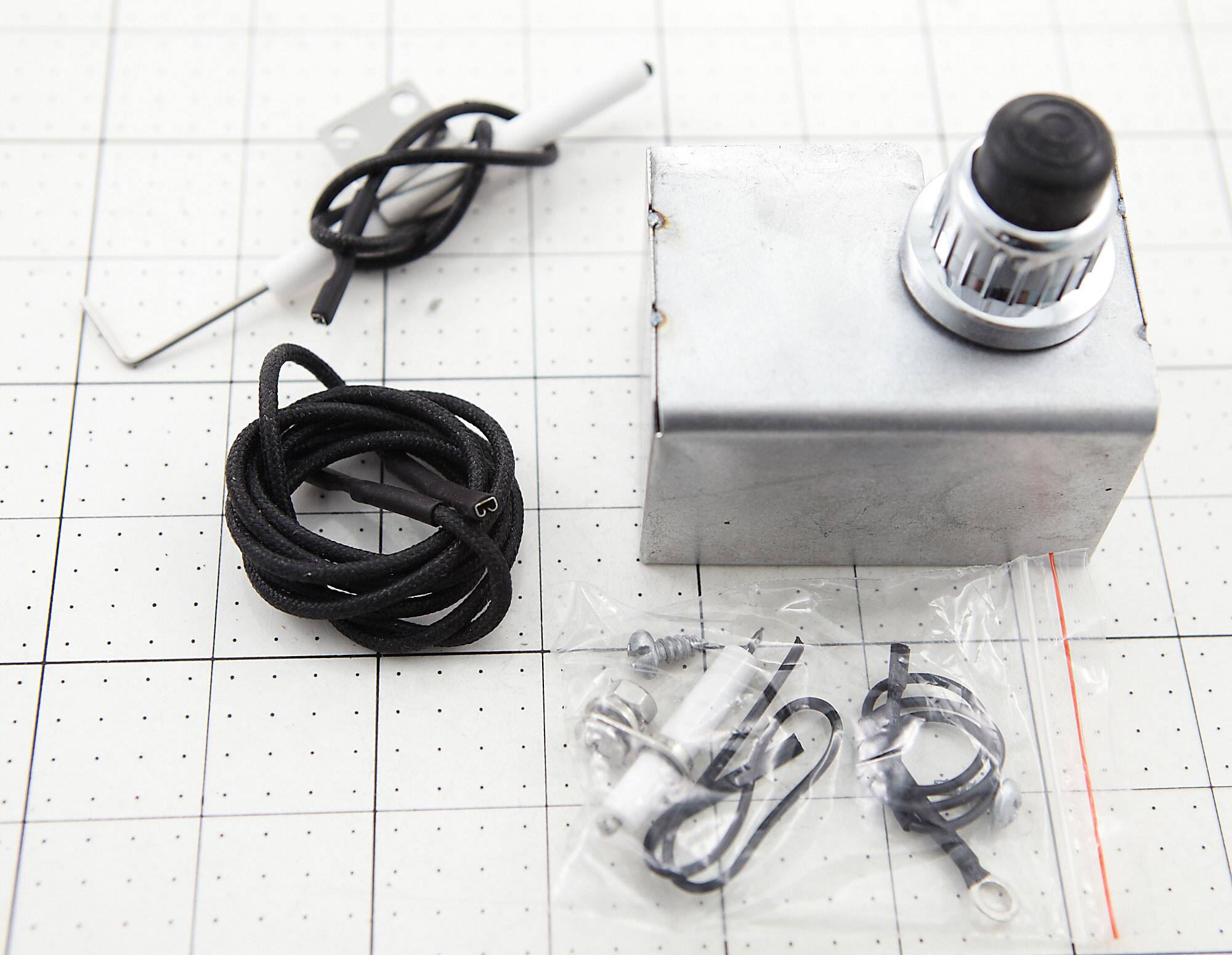 Front. Charbroil - Charbroil - CHR80010777 Electronic Ignition Kit. 1 - 4.06" L ele.